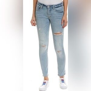 Vigoss Thompson tomboy light wash jeans classic fit size 27 length 25